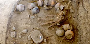 Descubren dos entierros prehispánicos en terrenos de La Feria de Chapultepec