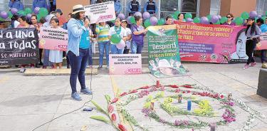 La reivindicación feminista queda muy reducida en Centroamérica