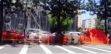 Opacidad e incertidumbre en las obras de la Avenida Chapultepec