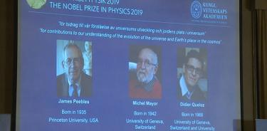 Otorgan el Nobel de Física a los descubridores del primer exoplaneta