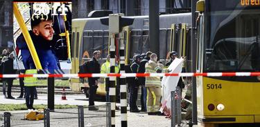 Detienen en Holanda al autor de tiroteo mortal en un tranvía