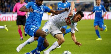 Napoli empata de visita 0-0 con Genk en Champions League