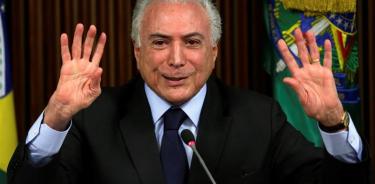 Juez ordena liberar a Michel Temer, expresidente de Brasil