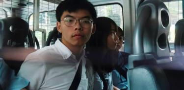 Tres activistas detenidos en Hong Kong