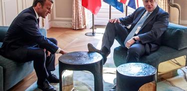 Portazo de Macron a Johnson: el brexit no es negociable
