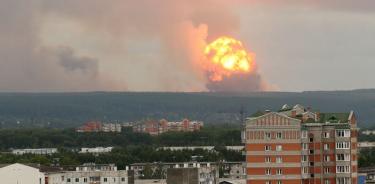 Explosión de almacén de municiones en Siberia causa 12 heridos y un desaparecido