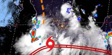 Provoca Narda lluvias intensas en su avance por el Pacífico mexicano