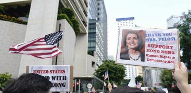 Activistas piden a EU que “liberen a Hong Kong” de China
