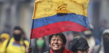 Más choques en Quito contra el presidente Lenin Moreno