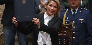 La presidenta de Bolivia ratifica elecciones a principio de 2020