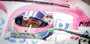 Checo Pérez queda 12 en primera práctica del GP de Gran Bretaña