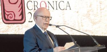 “Crónica construye una tradición exitosa que tiene continuidad”: José Narro Robles