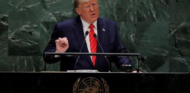 Trump agradece a AMLO en la ONU por cooperar para frenar migración
