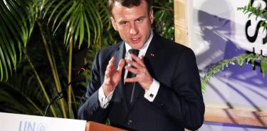 Macron llama a firmar un pacto mundial por el medioambiente