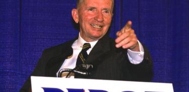 Fallece Ross Perot, el magnate que desafió en 1992 el bipartidismo en EU