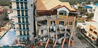 Suman 16 las personas muertas por terremotos en Filipinas