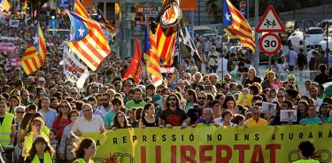 La tensión crece en Cataluña ante la esperada sentencia contra los líderes independentistas