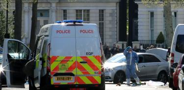 Atacan auto de la embajadora ucraniana en  Londres; un detenido