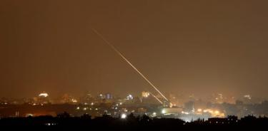 Cinco cohetes fueron lanzados desde Gaza hacia Israel