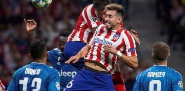 Agónica anotación de HH rescata empate del Atlético de Madrid