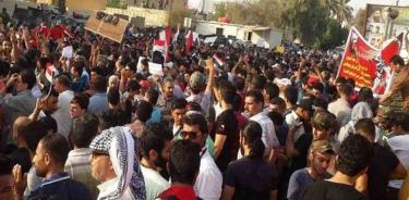 Mueren cinco personas durante protestas antigubernamentales en Irak