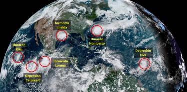 Estados del Pacífico mexicano en alerta por tormenta tropical Lorena