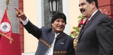 Maduro dice que la vida de Evo Morales 