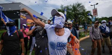 Reprimen manifestación de estudiantes en Nicaragua