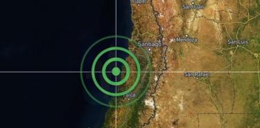 Sismo de magnitud 6.6 sacude a Chile