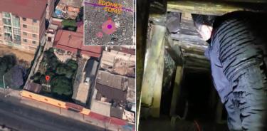 Pemex detecta toma clandestina en un túnel en Azcapotzalco