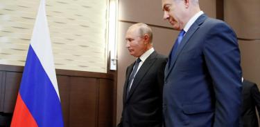 Netanyahu comunica a Putin que Israel reaccionará ante amenaza iraní en Siria