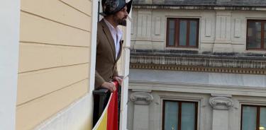 Santiago Abascal, la piñata patética de  Hernán Cortés que quiere reconquistar España