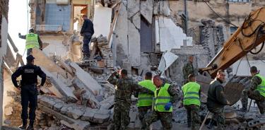 Albania vive el peor terremoto en 40 años