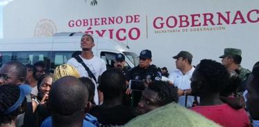 Suman 18 días de protestas de migrantes africanos en Tapachula