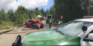 Accidente carretero deja nueve muertos en Chile