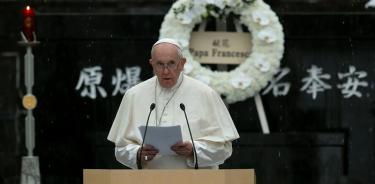 Papa celebra misa en Japón; recuerda a víctimas de guerras actuales