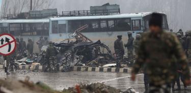 Peor atentado en Cachemira india en dos décadas deja 40 muertos