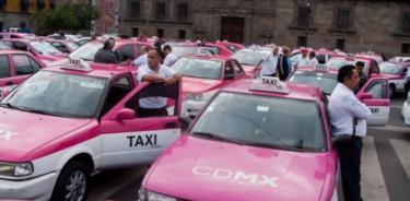 Taxistas exigen circular durante contingencias