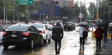 Llueve en cinco alcaldías de la Ciudad de México