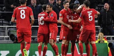 Bayern propina escandalosa goliza 7-2 al Tottenham