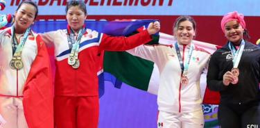 Aremi Fuentes gana bronce mundial