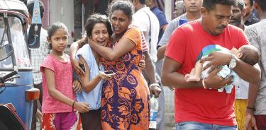 Sri Lanka apunta que red terrorista internacional ayudó en los atentados