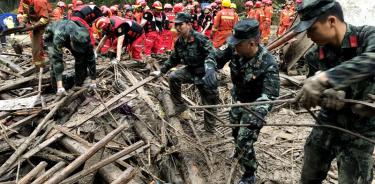 Sube a 44 cifra de muertos por paso de tifón Lekima en China