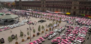 Integrantes del movimiento de taxistas acuerdan diálogo en Gobernación
