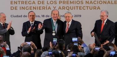 Carlos Slim pide “sacudida” en el desarrollo de la infraestructura de México