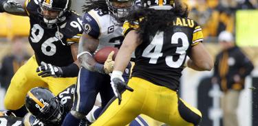 Steelers-Rams, duelo electrizante
