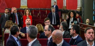 Inicia el juicio a los líderes independentistas catalanes