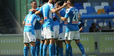 Sin Lozano, Nápoles se impone 2-1 al Brescia