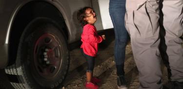“Niña llorando en la frontera” de John Moore gana el World Press Photo