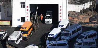 Derrumbe de una mina en China causa 21 muertos